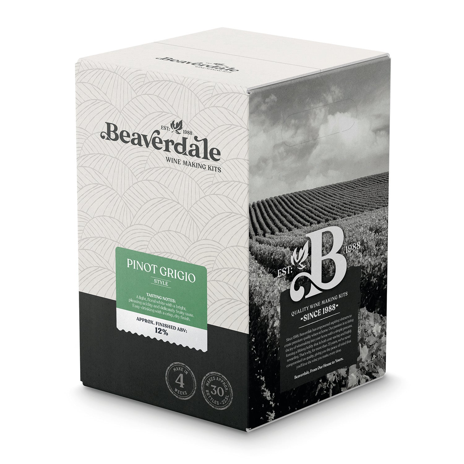 BDALE 30 Bot Wine Kit Pinot Grigio 2870 3Qtr LR.jpg