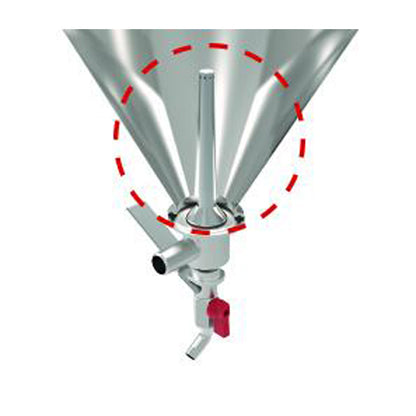 Grainfather GF30 Fermenter Dual Valve Liquid Inlet 160mm-1.jpg