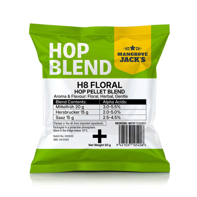 MJ H8 Floral Hops 50g