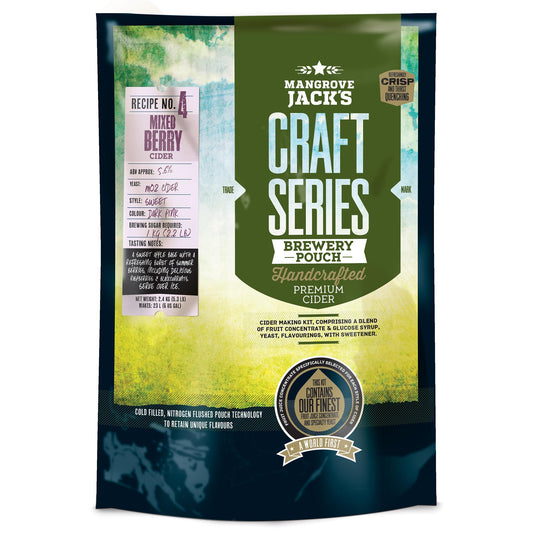 MJ Craft Series Mixed Berry Cider - 2.4kg